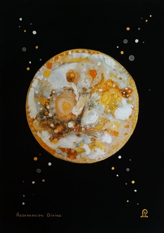 VOTRE PEINTURE VIBRATOIRE PERSONNALISÉE - Fonds NOIR - BIENTÔT DISPONIBLE